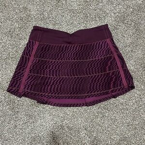 Lululemon Pace Rival skirt skort women’s size 4